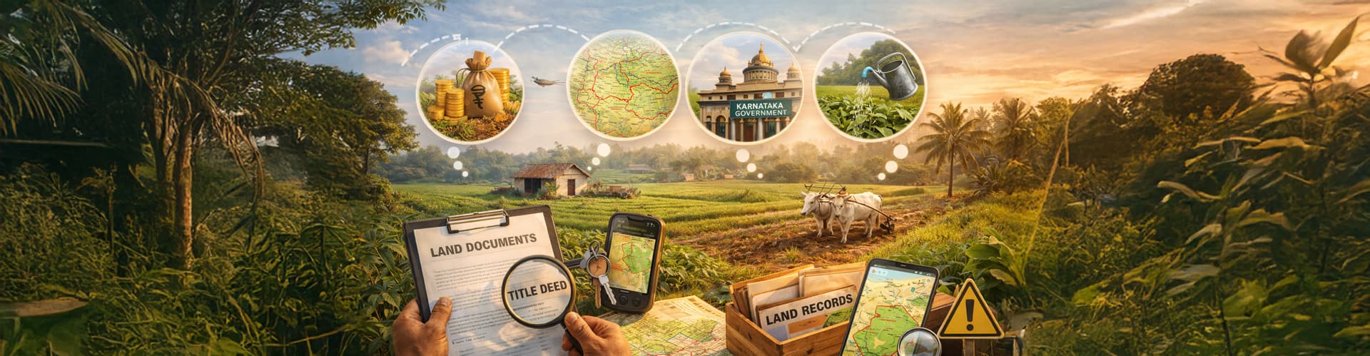 Things to Check Before Buying Farmland in Karnataka