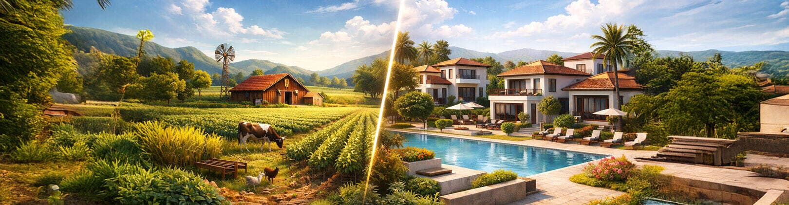 Why More People Are Choosing Farmland Communities Over Gated Villa Layouts