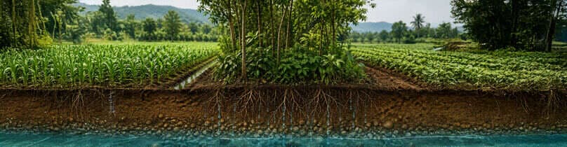 How Micro-Forests Improve Groundwater Levels in Farmland