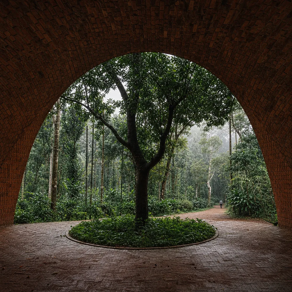 Under the vault — Ayana, Irakaravalli, Sakleshpur