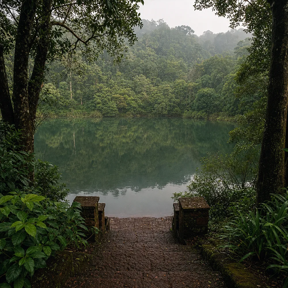 Down to the water — Ayana, Irakaravalli, Sakleshpur