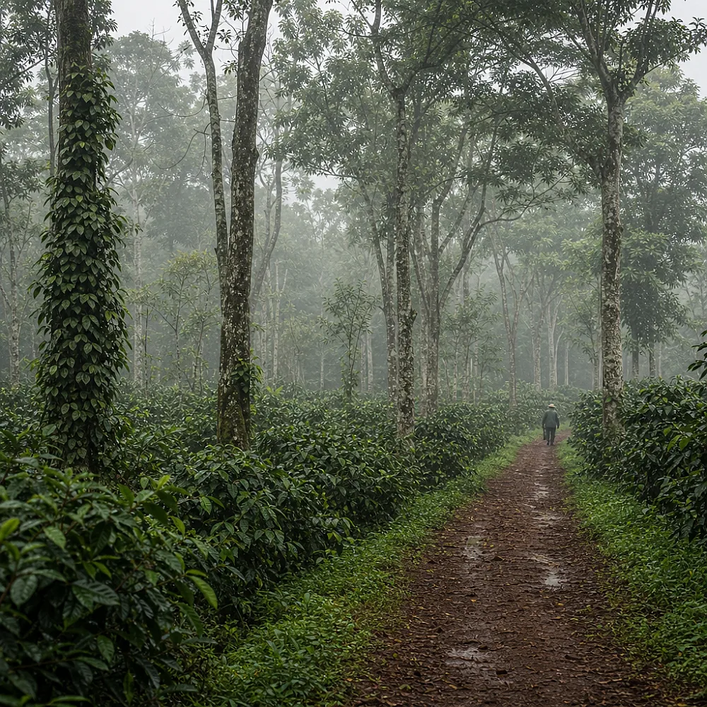 Trails through the green — Rhythm of Soul, Hirivate, Sakleshpur